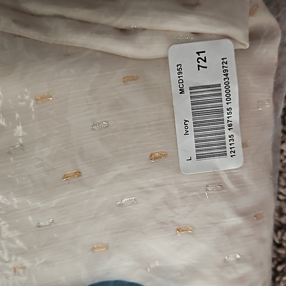 *NWT* Modcloth Illuminated Elegance Chiffon Dress - Picture 6 of 6